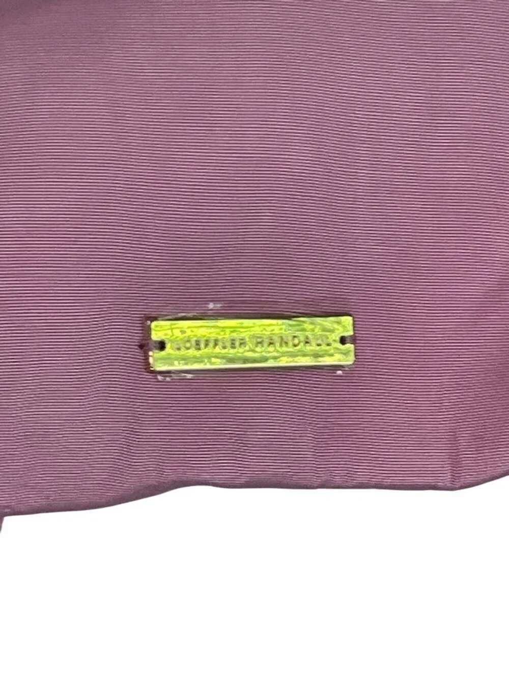 Loeffler Randall Valerie Pink Moire Bow Clutch in Powder Pink Womens Shoulder